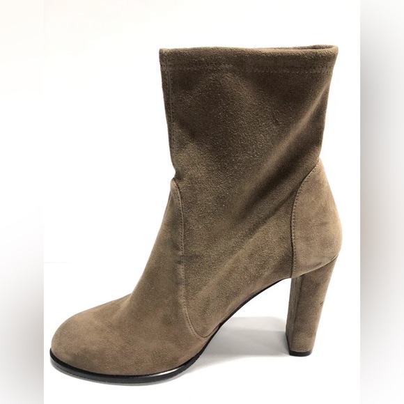 Stuart Weitzman Women’s Highland Brown Suede Bootie Size 10M - Picture 2 of 6